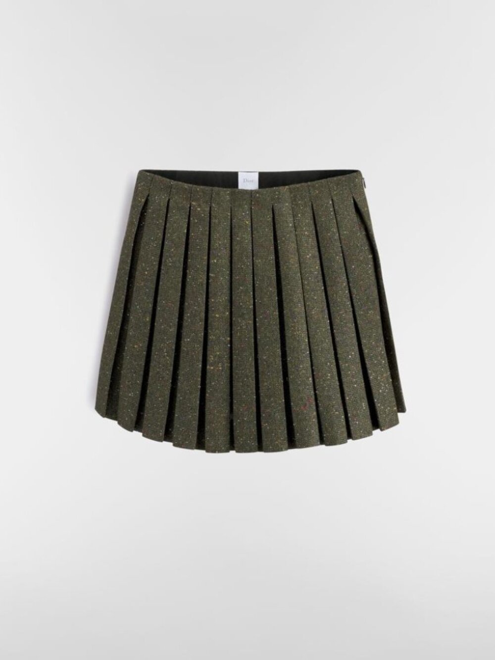 Dior Wool And Silk Pleated Skirt Tag Size 36 Women